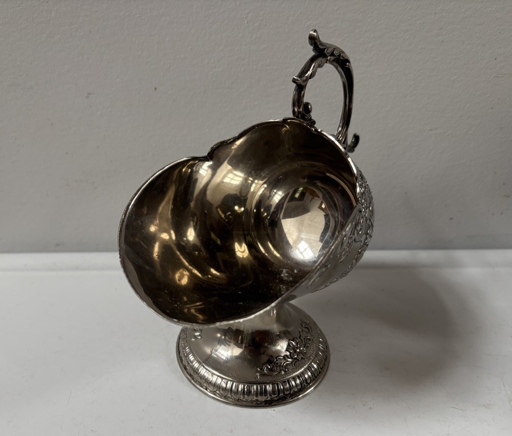 Antique Silverplate Sugar Scuttle