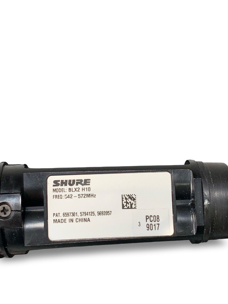 Shure BLX2/BLX4 – Tested – With Power Cord