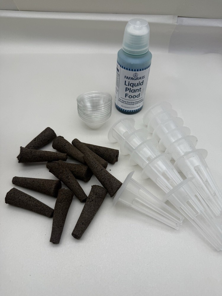 12 set Hydroponic Grow Sponges Seed Pods Replacement DUSTY *read...