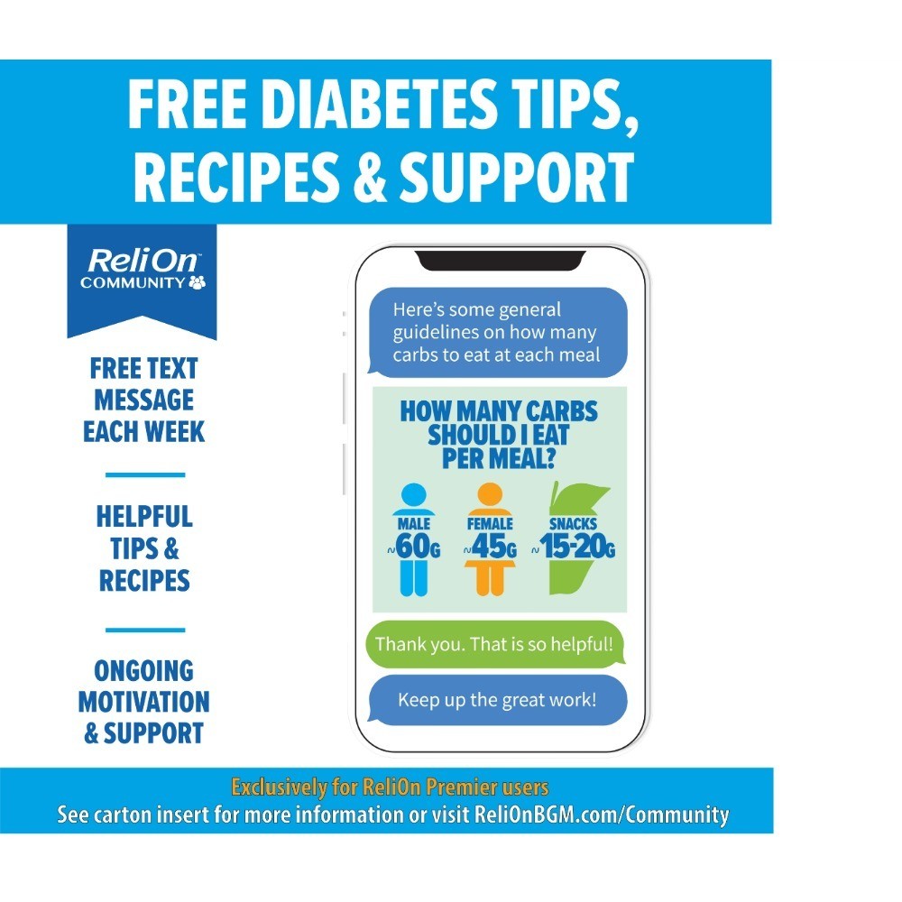 Diabetes Test Strips for Glucose Meter, 50 Count, No Coding Required, Accurate