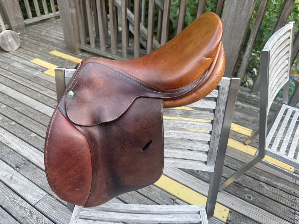 Butet horseback riding saddle 16” used