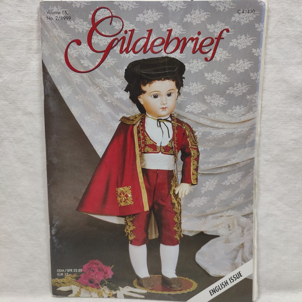 Gildebrief Volume 16 No. 2 / 1999 English Issue Doll Makers Pattern Magazine