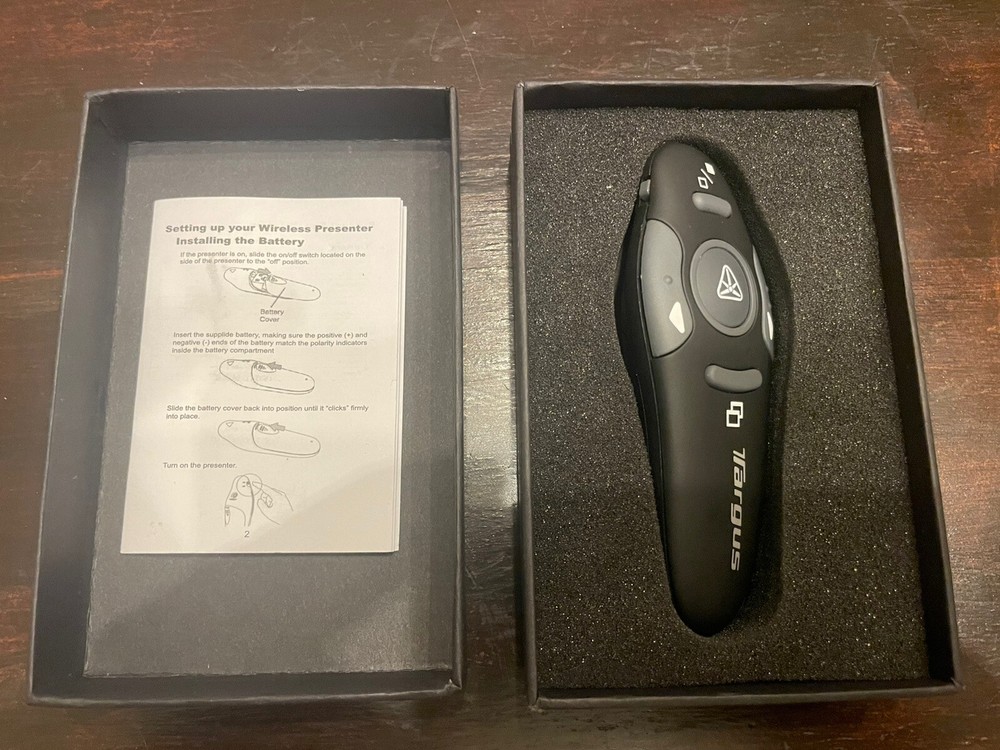 Targus Wireless Presenter with Laser Pointer 40ft range. Working Test Unit