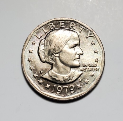 TONED 1979 P SUSAN B ANTHONY SBA DOLLAR UNC #C7115