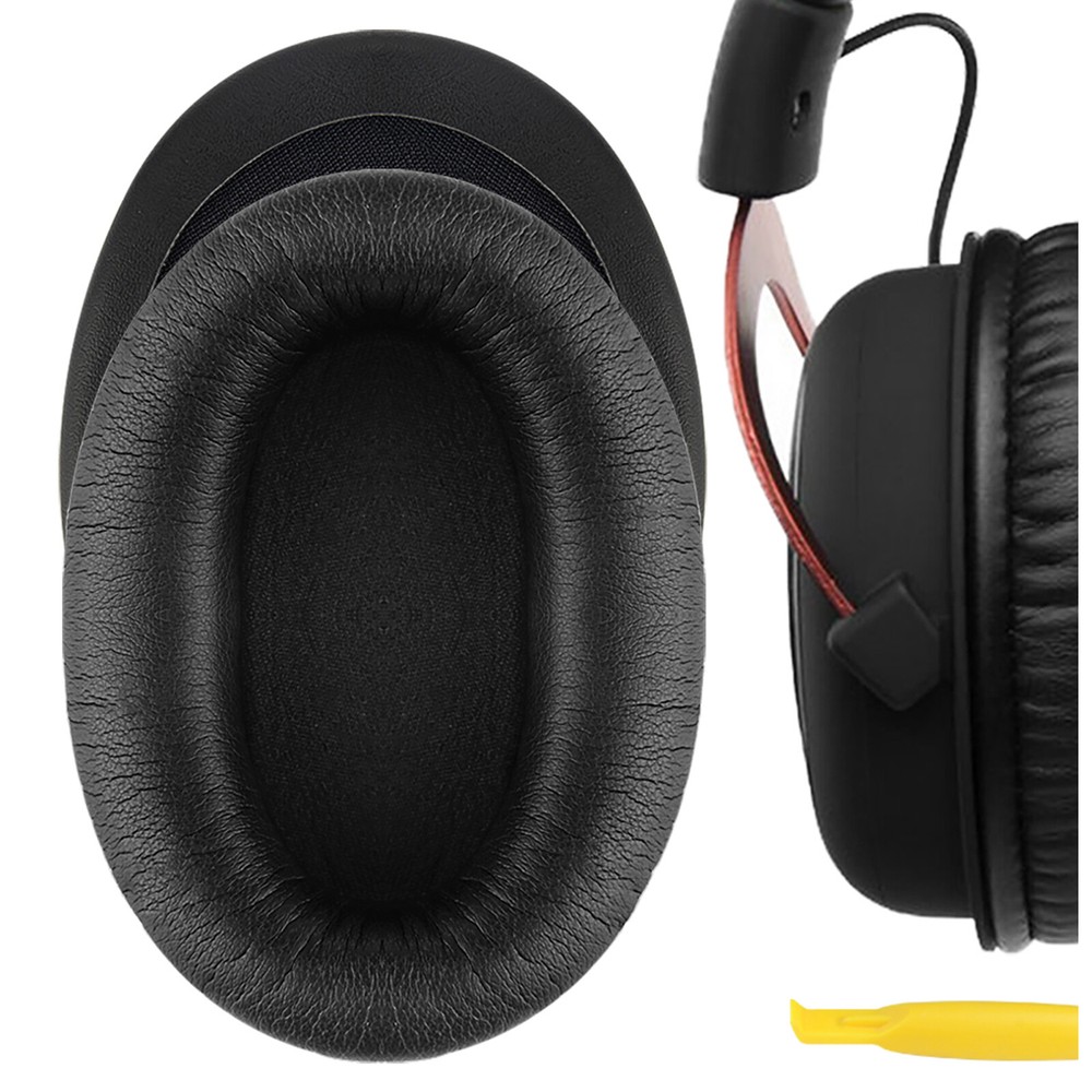 Geekria Replacement Ear Pads for HyperX Cloud II Headphones (Black)