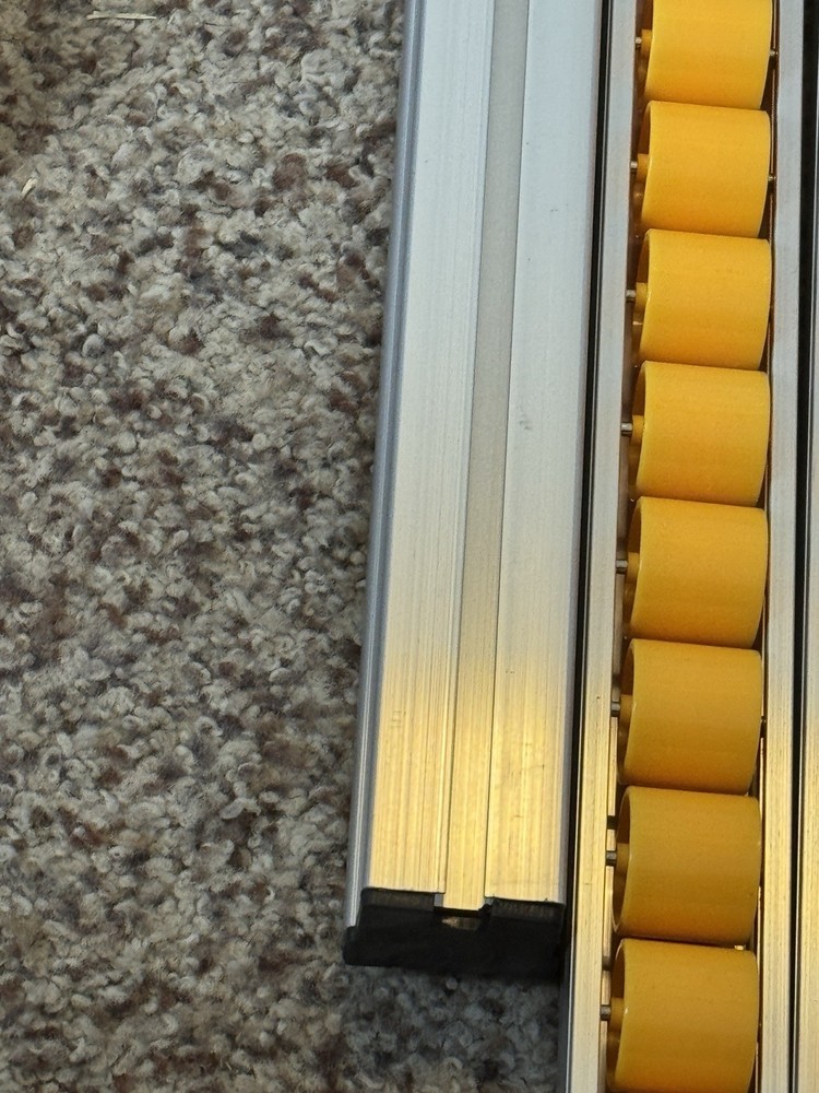 4 NEW Vestil Flo-4-Rlr Flow Roller Gravity Rack 48”
