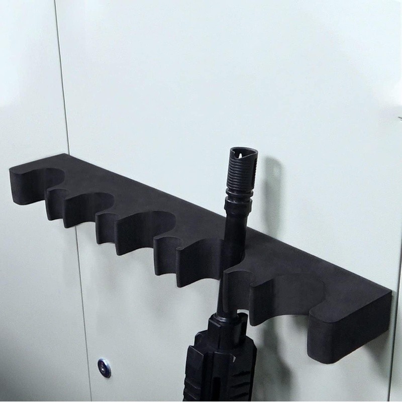 Foam Gun Rack Magnetic Strips Rifle Shotgun Storage Solution Gun Safe Organizer