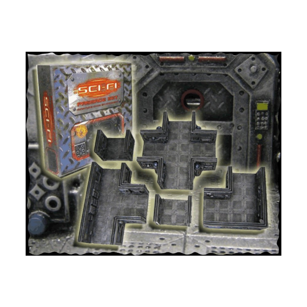 Dwarven Forge Sci-Fi Set Passage Set NM