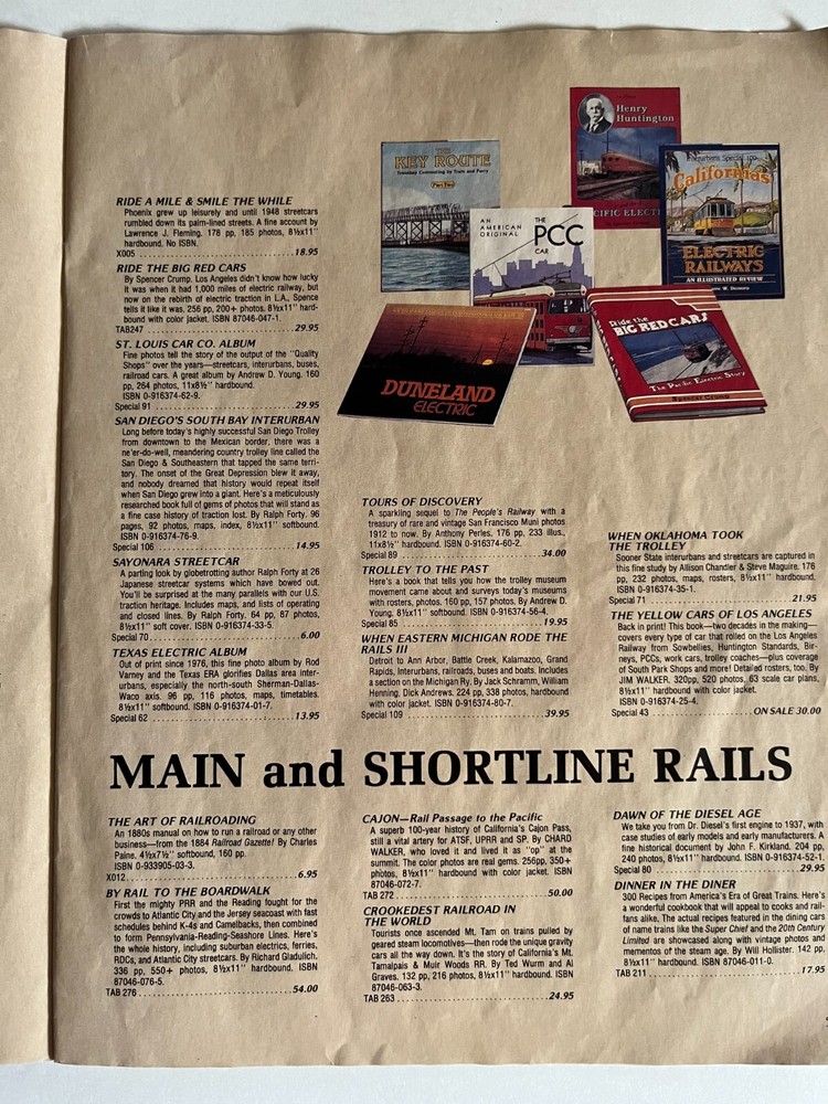 Interurban Press - Summer 1989