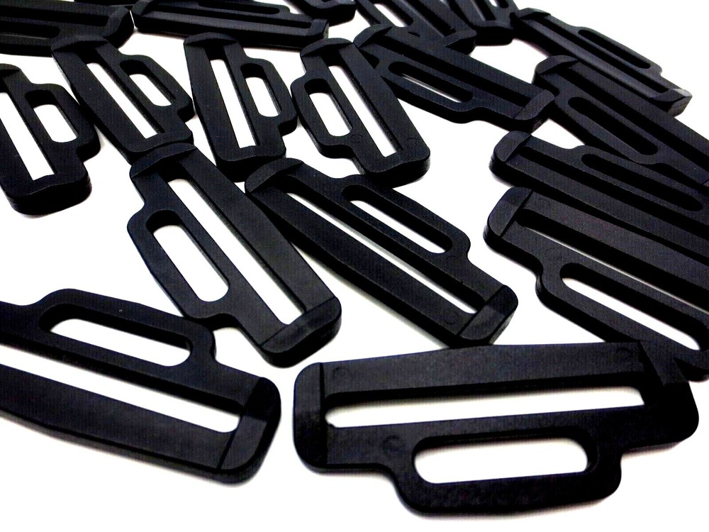 Strap Webbing Fastener For 2" & 1" Wide Straps, Durable Polyacetal