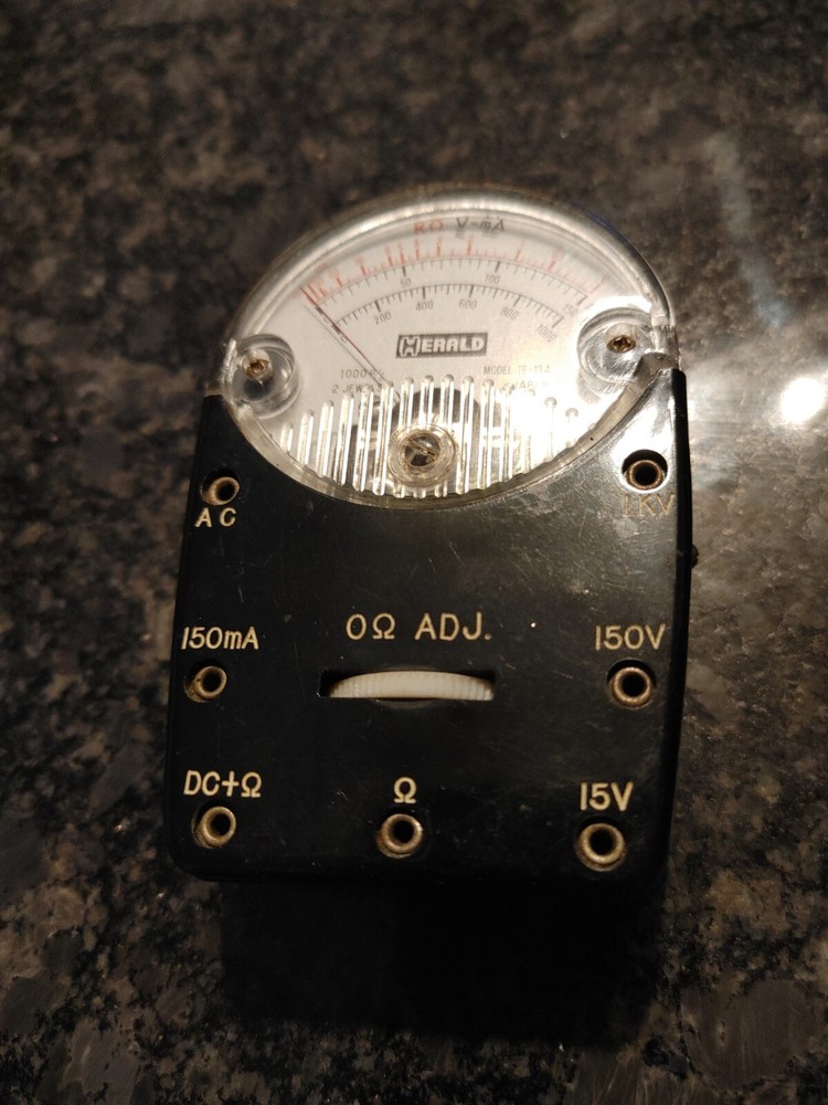 Herald volt-ohm-milliammeter meter TE-13A