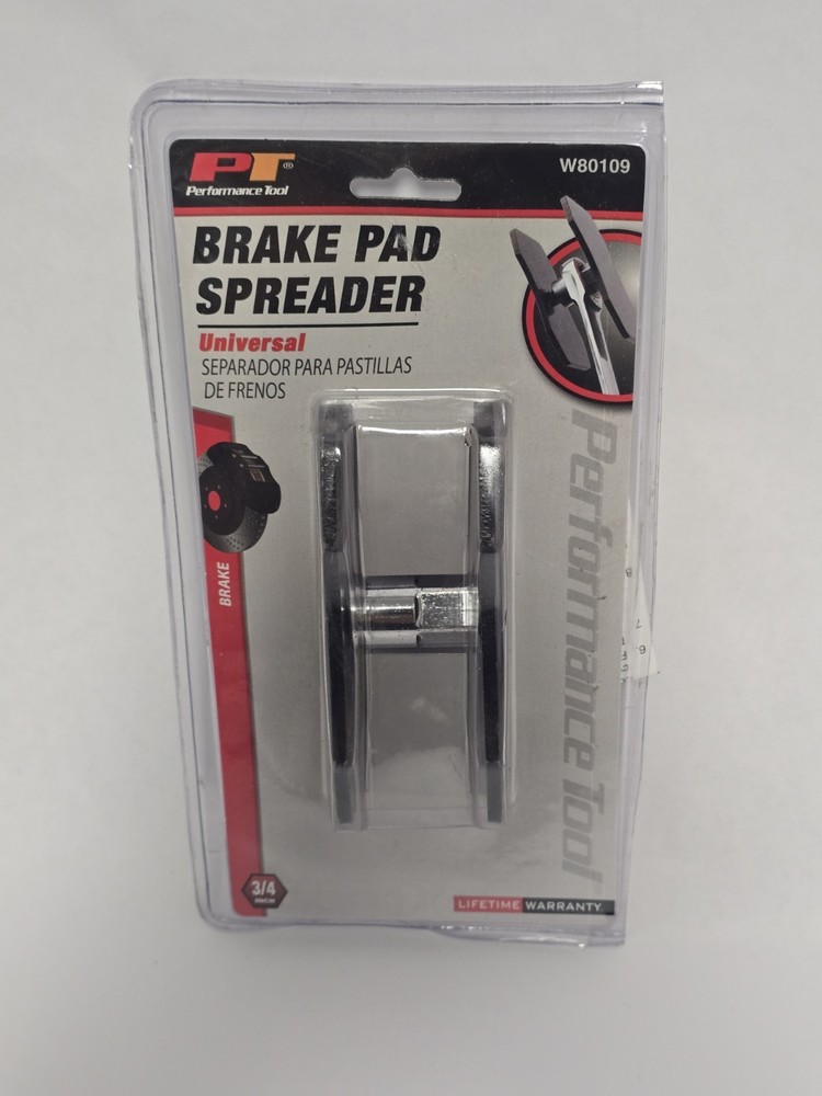 PERFORMANCE TOOL UNIVERSAL BRAKE PAD SPREADER- W80109