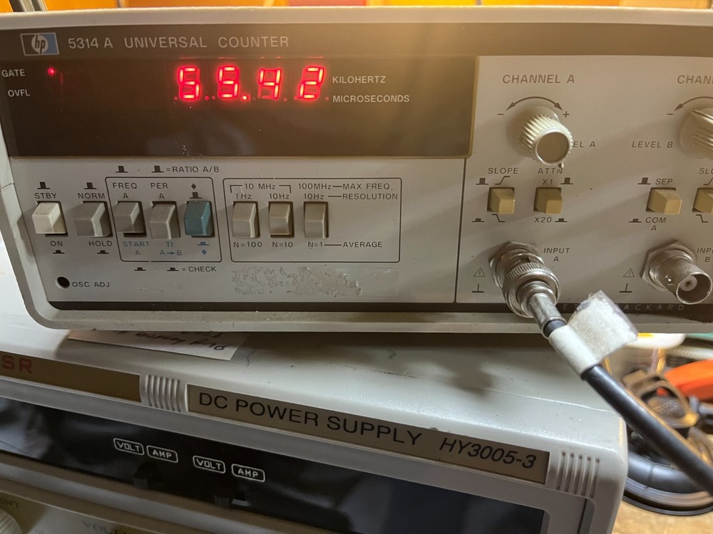 HP 5314A Frequency Counter