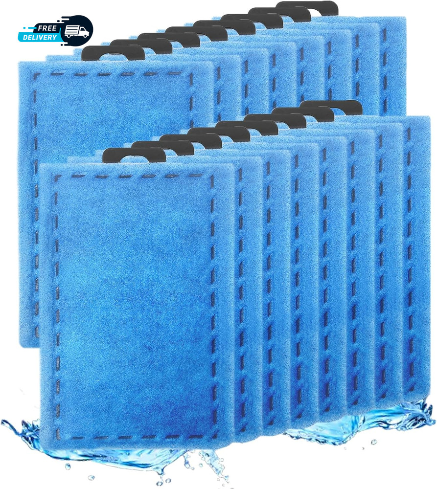 16 Pack Rite Size E Filter Cartridges Compatible with Marineland Emperor