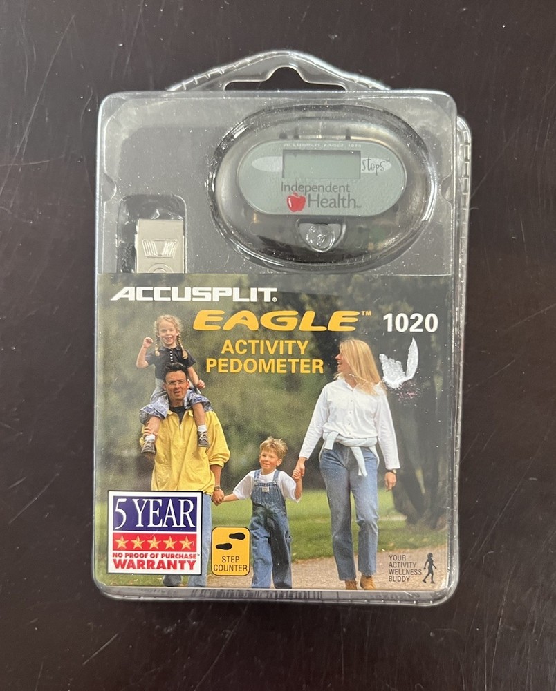 Accusplit Eagle AE1020SM Activity Pedometer - New - Sealed