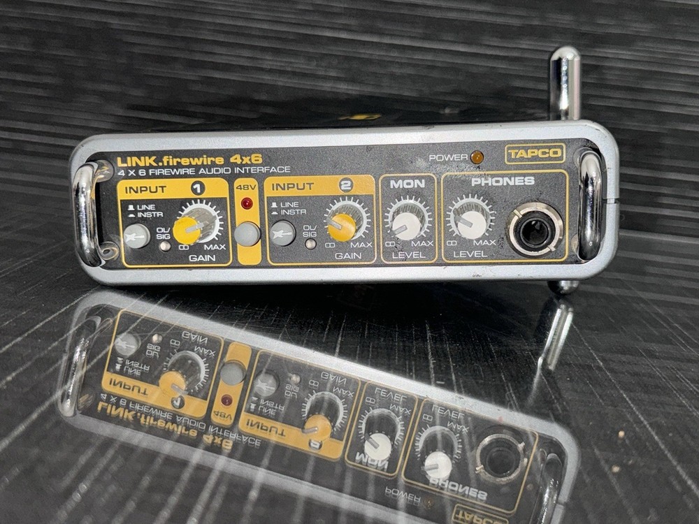 TAPCO Link Firewire 4x6 Audio Interface