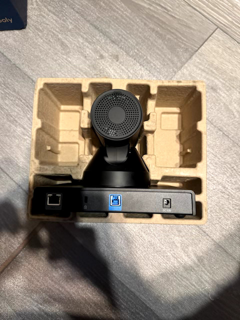 Poly Studio E60 Video Conferencing Camera - 16 Megapixel - 30 fps - Black - USB