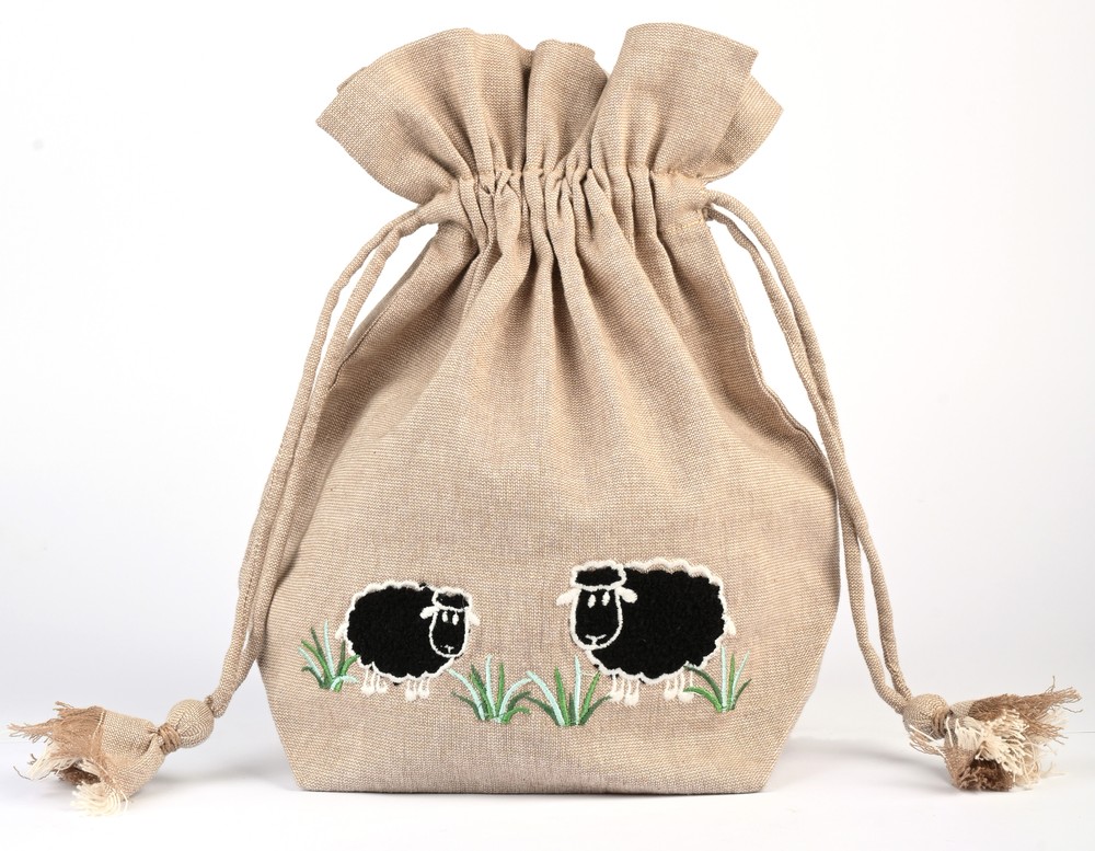 Lantern Moon Meadow Bag, Black Sheep