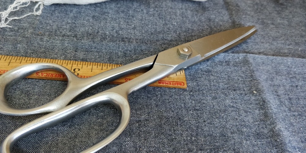 GINGHER Chromium Scissors Dress Maker Shears Sharp