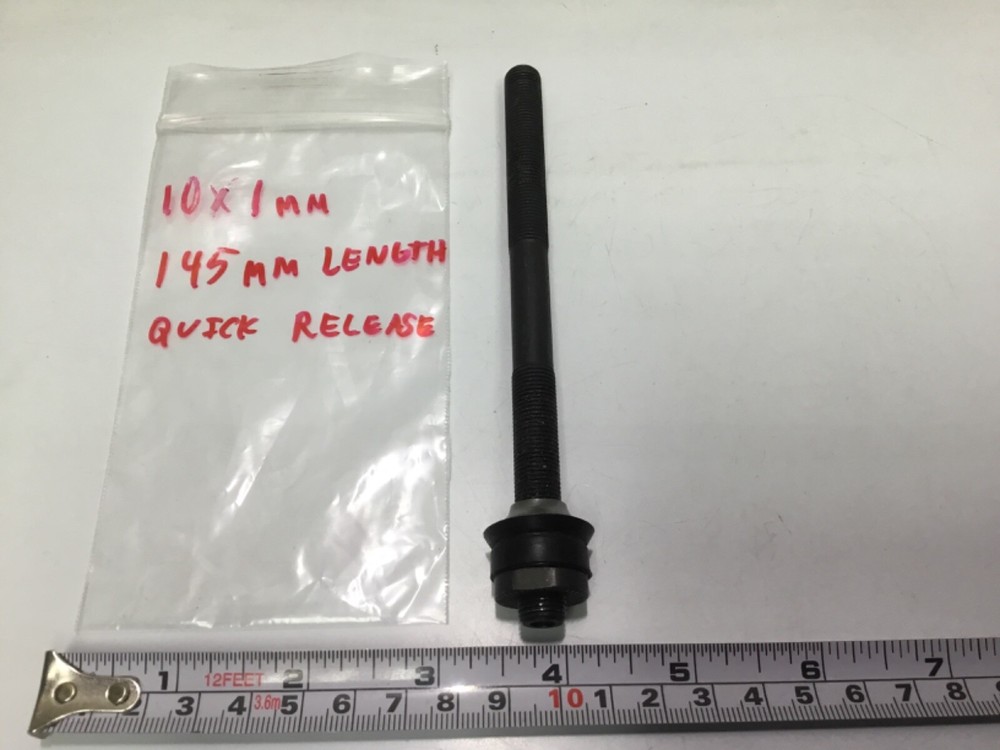 Bicycle Quick Release Axle (No Skewer)