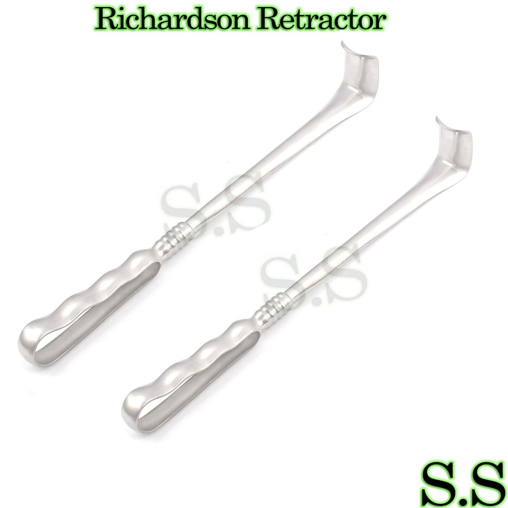 Set Of 2 Richardson Retractor Small & Medium 9.5" Surgical Instruments