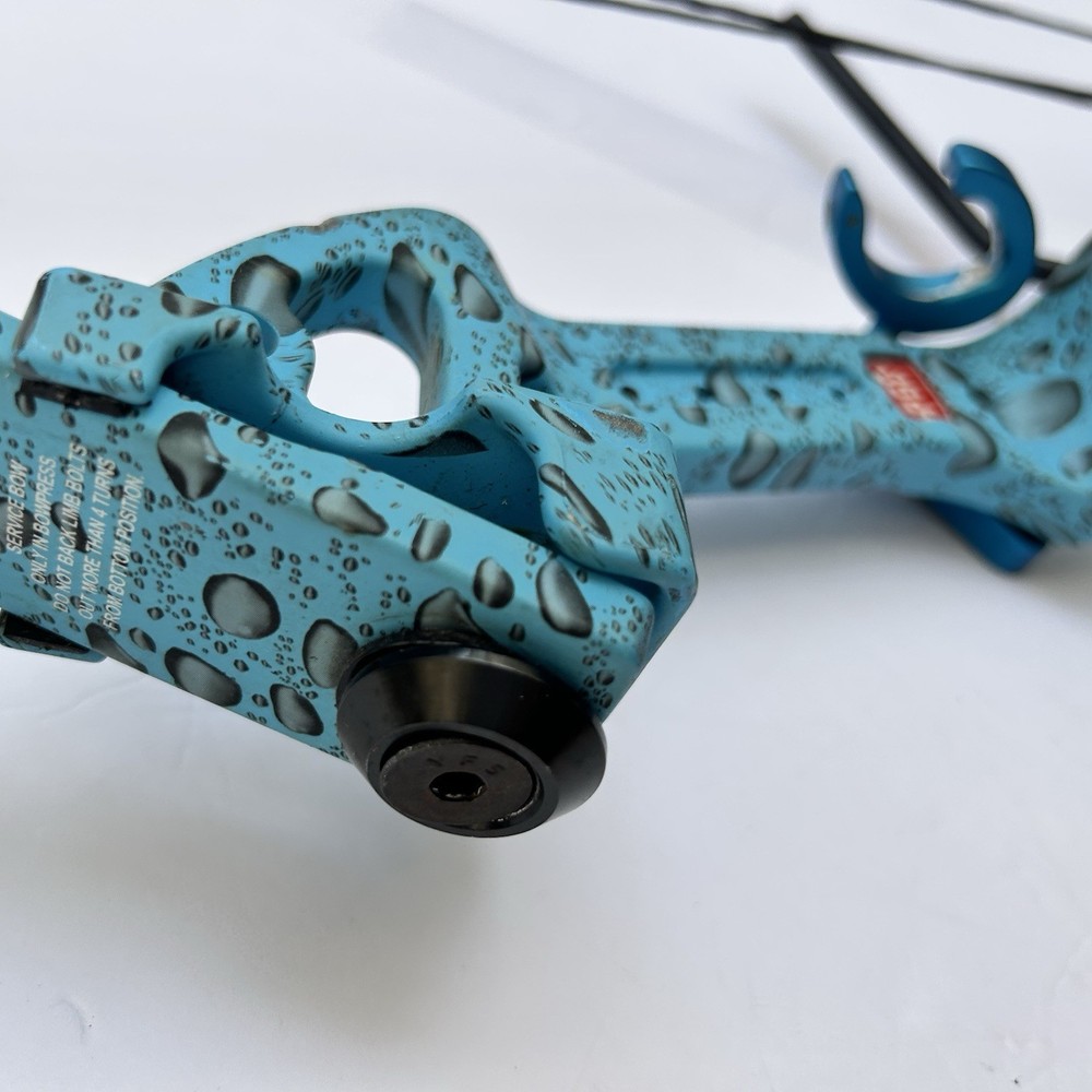 PSE Archery Barracuda AZ Discovery Compound Bow #1832824 Bowfishing Blue 40lb