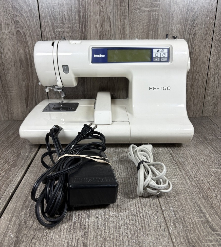 Brother PE-150 Computerized Embroidery Machine  TESTED - With Pedal!