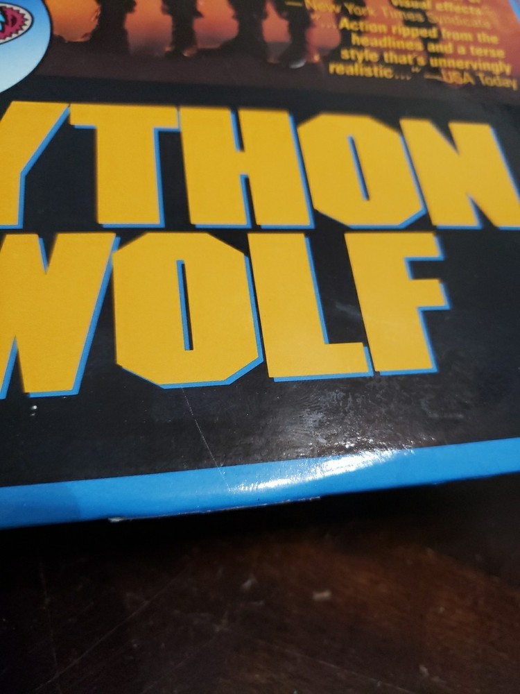 PYTHON WOLF (C.A.T. Squad) Laserdisc WILLIAM FRIEDKIN Ennio Morricone W36