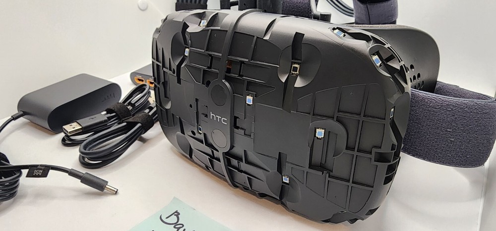 RARE VALVE HTC Vive 🔥PROTOTYPE 🔥 Developer VR Headset Kit, Linkbox, and Cables