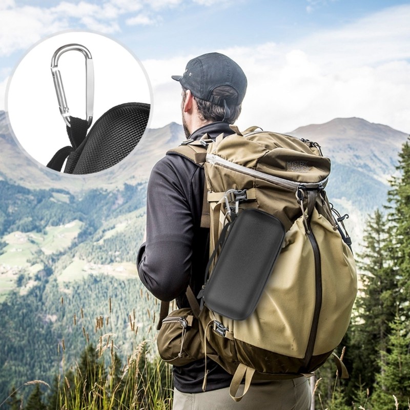 Speaker Case Storage Bag Protective Pouches for 2 Speaker Protector