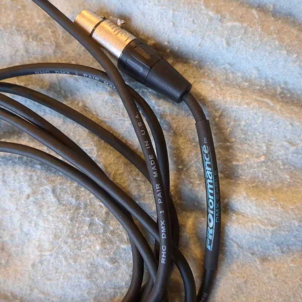 DMX Cable Lot, Untested