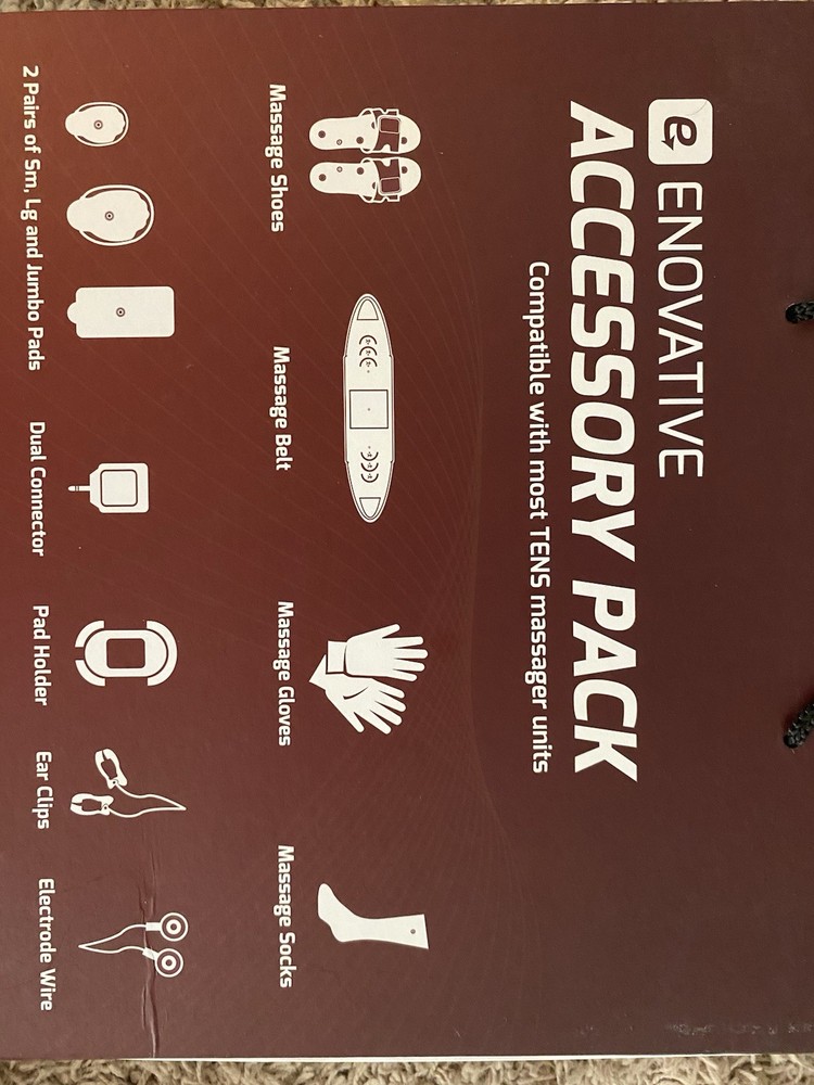 Enovative Accessory Pack Comparable with Most TENS Units