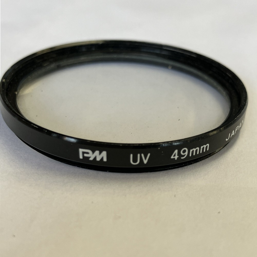 PM UV 49mm Filter Japan From Collection, Mint