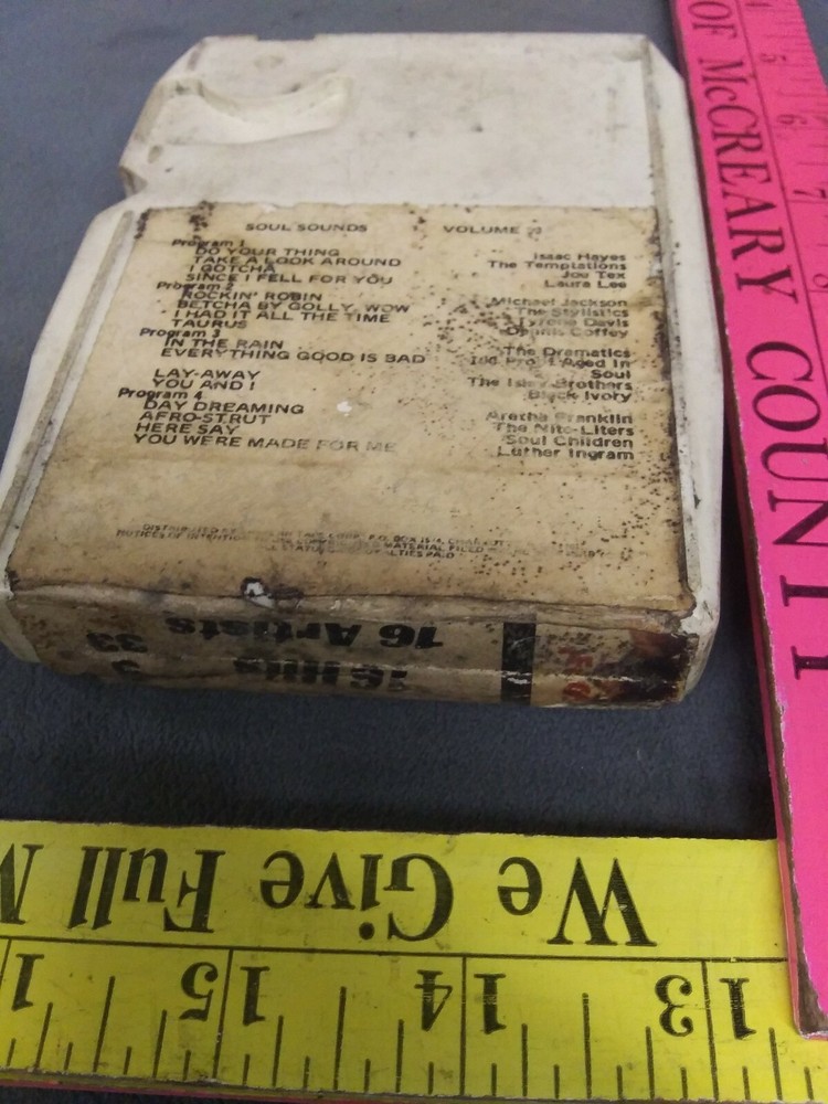 16 Artist Soul 8-track Volume 33