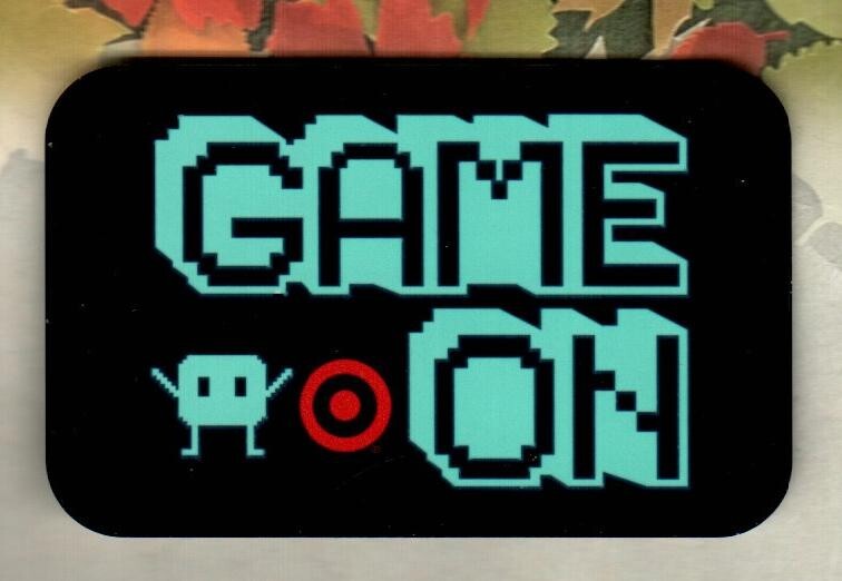TARGET Game On ( 2007 ) Glow-In-The-Dark Gift Card ( $0 )