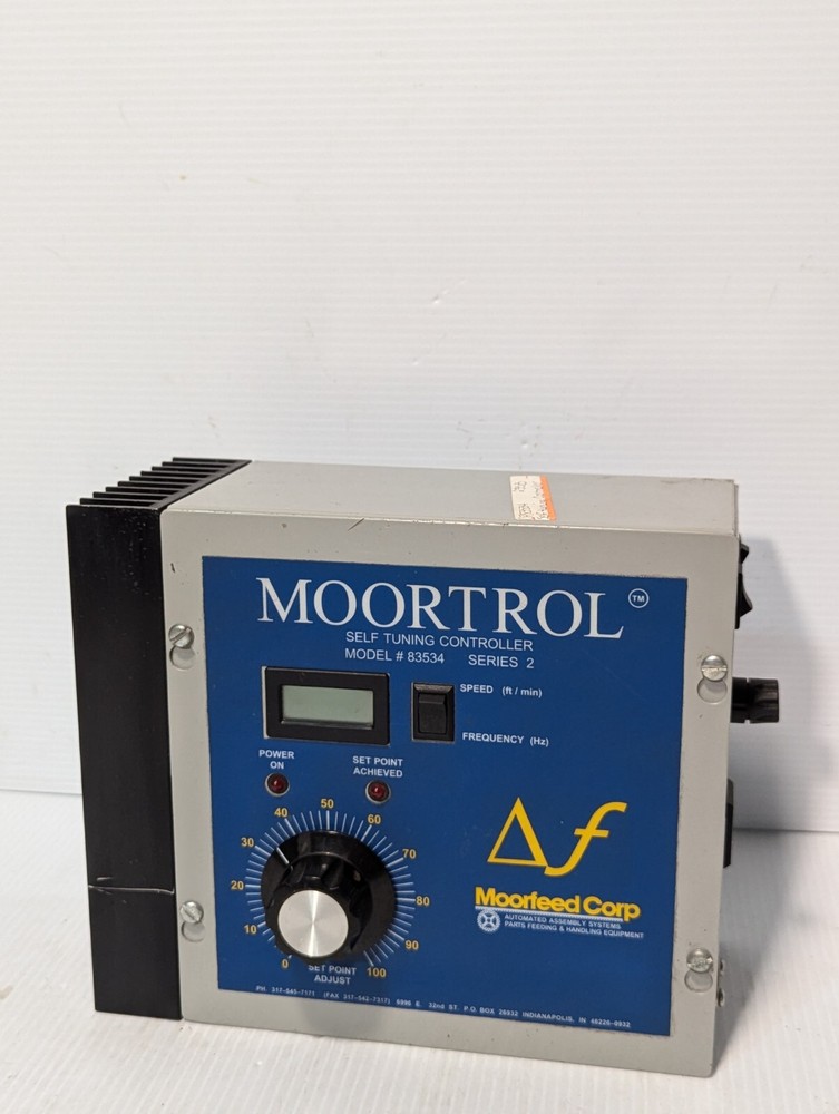 Moorfeed 83534 Moortrol self-tuning controller, series 2
