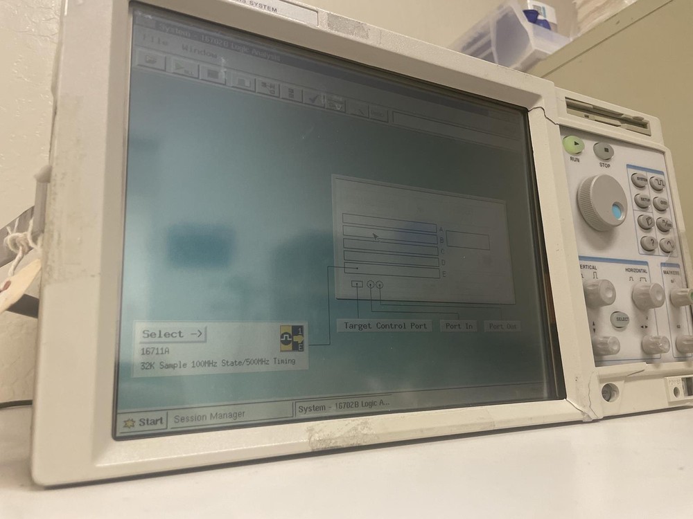 AGILENT 16702B LOGIC ANALYSIS SYSTEM