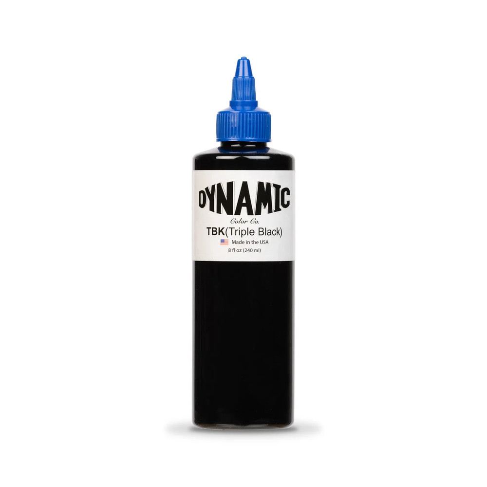 Dynamic Triple Black Tattoo Ink 8oz