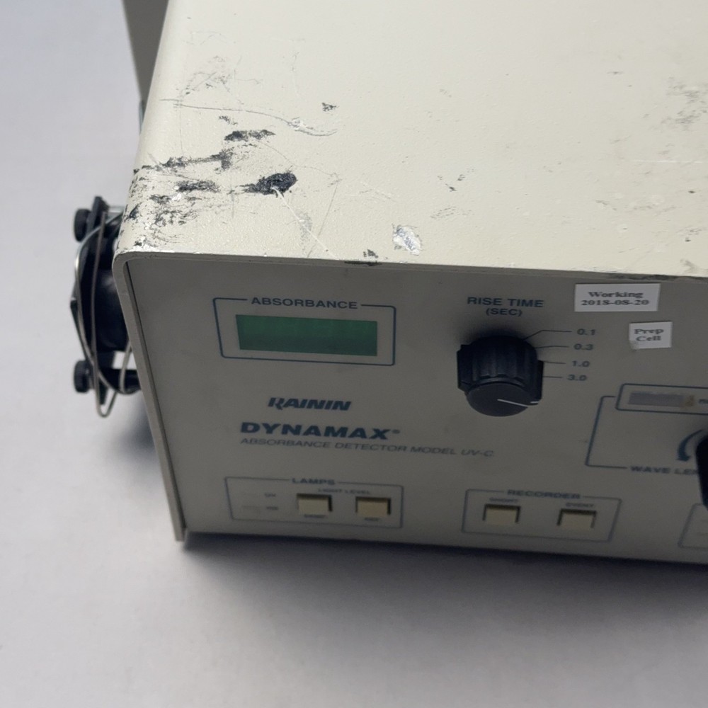 Rainin Dynamax Model UV-C Absorbance Detector TESTED WORKING