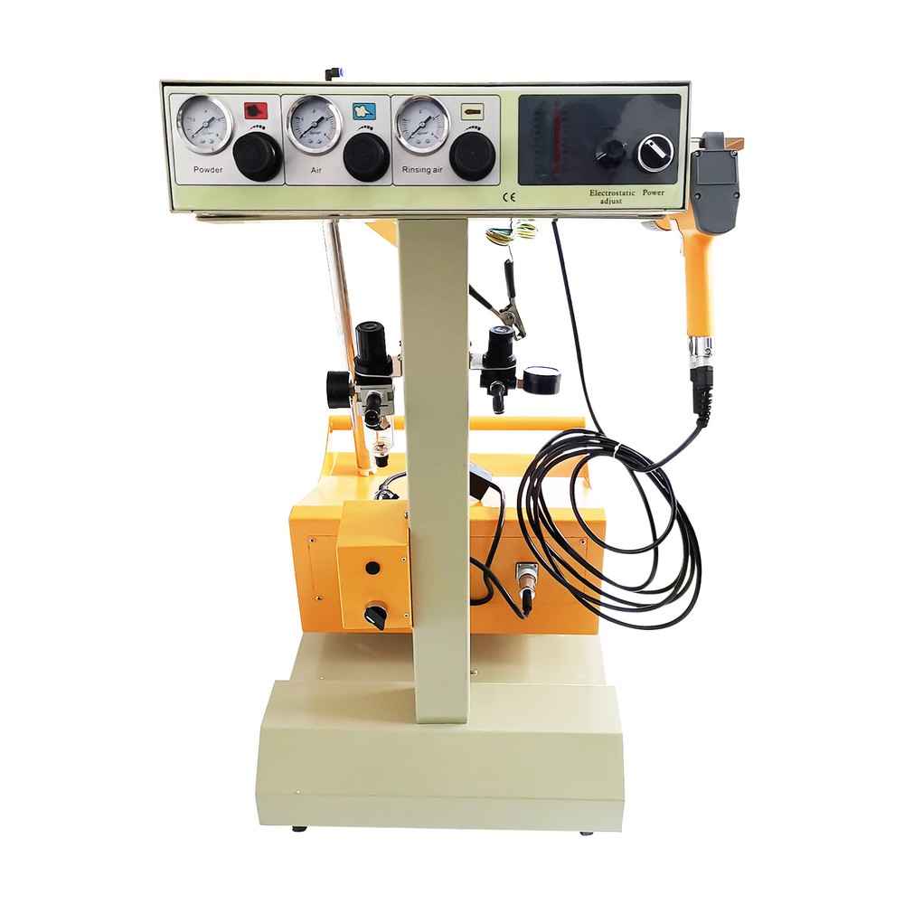 110V Vibrating Powder Coating Machine Electrostatic plastic spraying machine