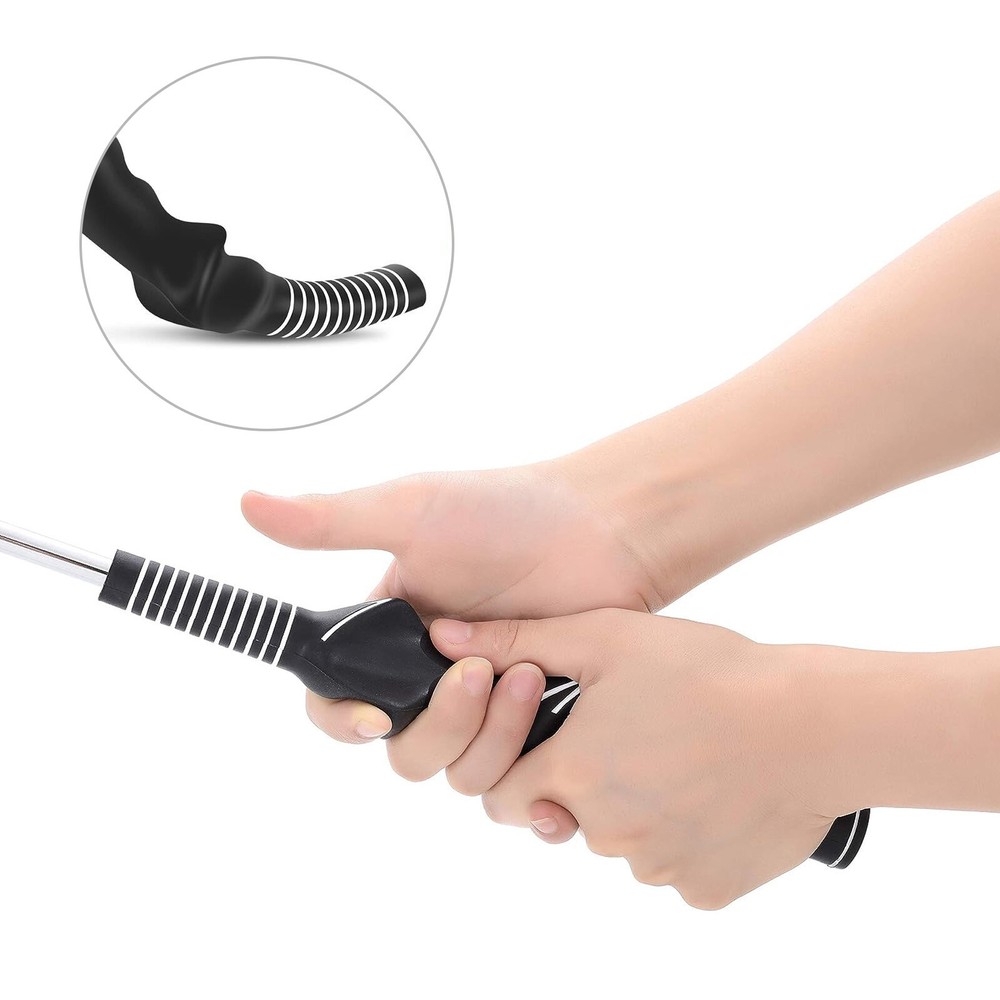 2 PCS Durable Right Hand Golf Swing Training Grip Aid Standard Teaching Trainer