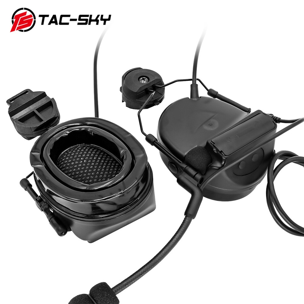 Tactical Headset Comta II Noise Reduction Ear Defender for Airsoft Activities