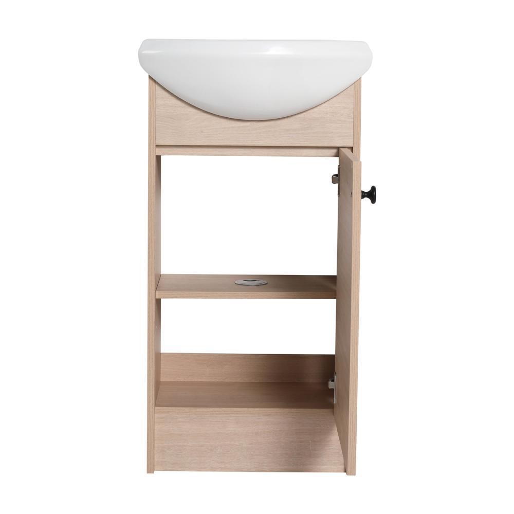 Freestanding 18 Inch Bathroom Vanity