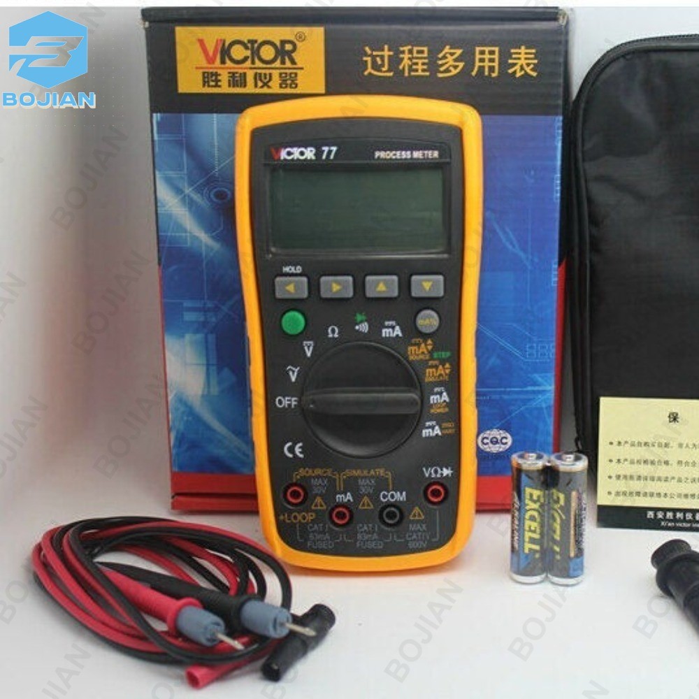 Simulate Transmitter 0-20mA & Multimeter 2in1 Process Calibrator Analog Output