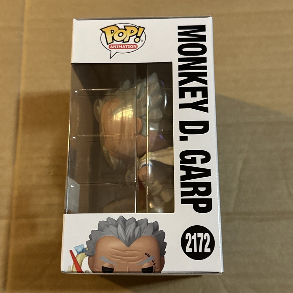 Funko POP! Monkey D. Garp Galaxy Impact Pre-Release Exclusive #2172 W/ Protector