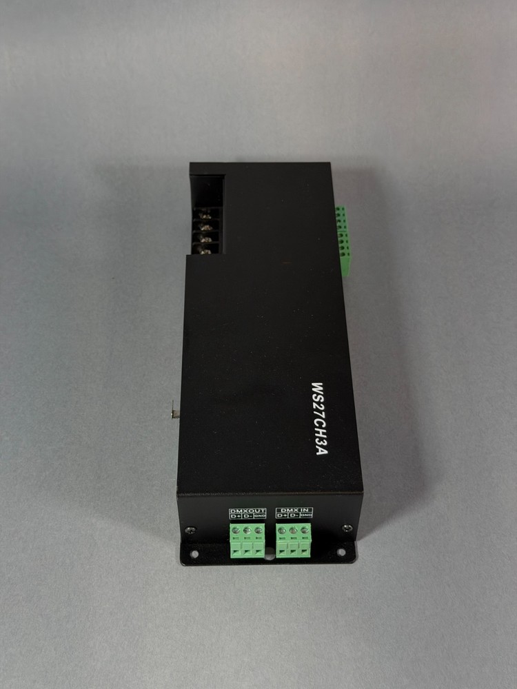 WS27CH3A DMX512 LED Decoder Controller 27 Channel – 12V/24V – Tested