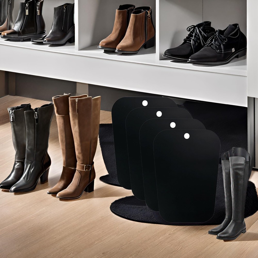 4 Pack Boot Shapers Form Inserts Reusable Boot Trees for Long Boots, Boot Ins...