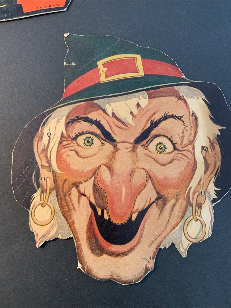 Vintage Kellogg Box Halloween Mask 1950’s