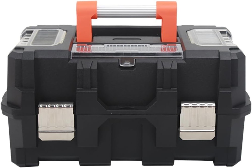 Tool Box 3-Tiers Multi-Function Storage Portable Toolbox Organizer