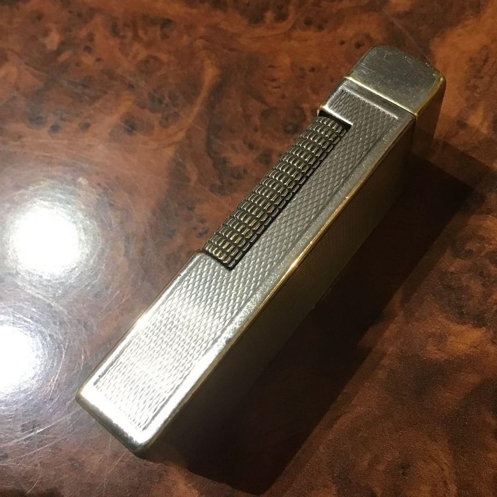 Used Dunhill Roller Gas Lighter Early Model Ignition OK